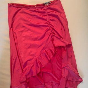 Marciano Pink Ruffle Skirt